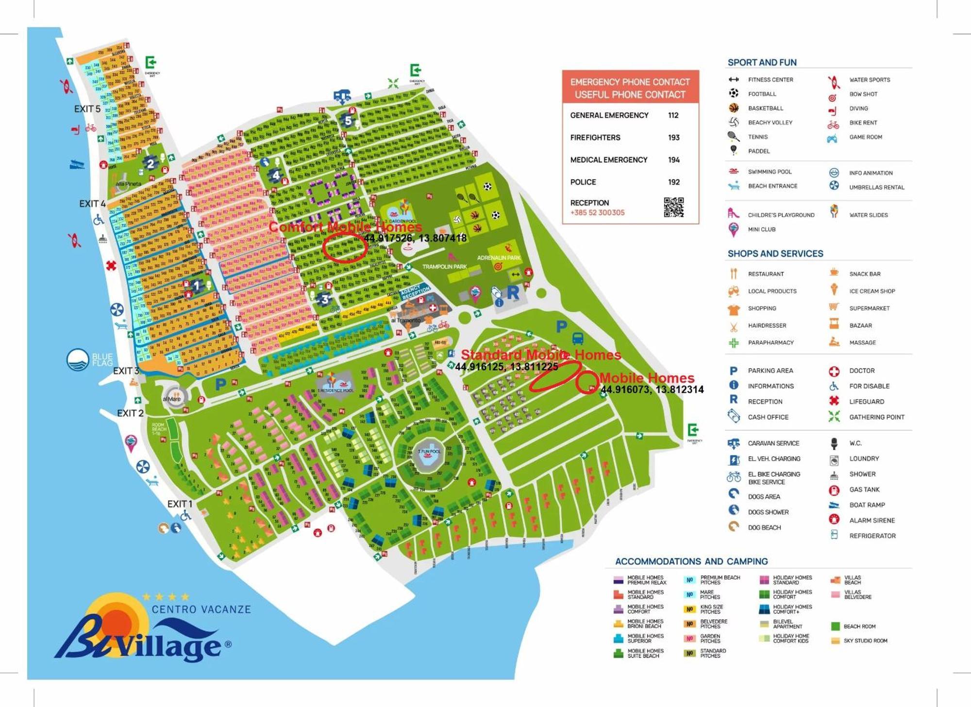 Plamar Mobile Homes Bi Village Fažana Zewnętrze zdjęcie